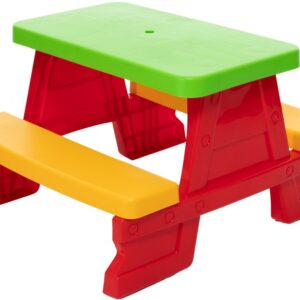 Conjunto de Mesa/Banco de Jardim p/ Crian?as