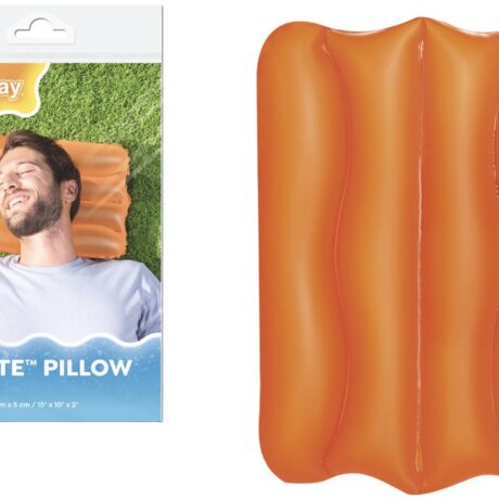 Almofada Insuflável 38 x 25cm (Laranja) - BESTWAY 52127