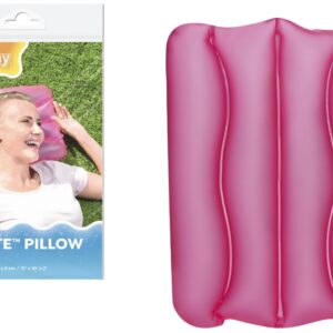 Almofada Insufl?vel 38 x 25cm (Rosa) - BESTWAY 52127