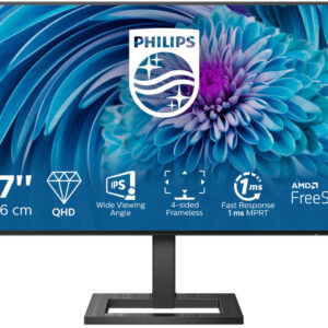 Monitor 27 E Line 275E2FAE/00 4K Ultra HD LED (Preto) - PHILIPS