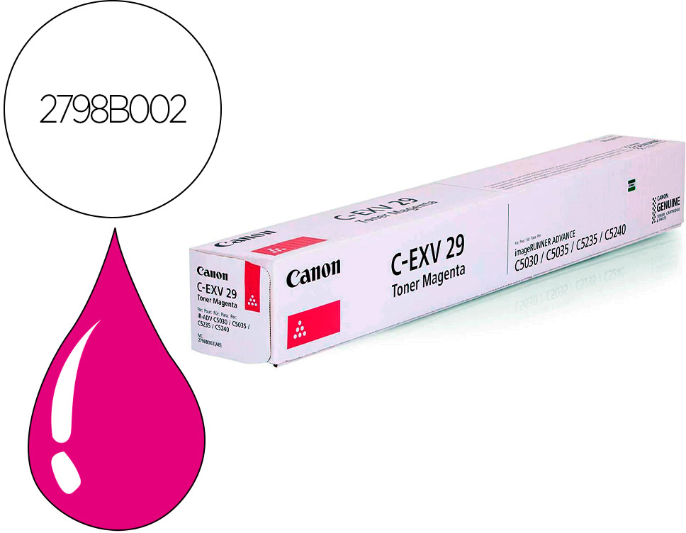 Toner EXV9M (Magenta) - CANON