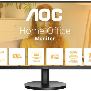 Monitor IPS LED 27 27B3CA2 Full HD (Preto) - AOC
