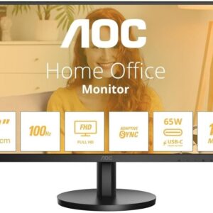 Monitor IPS LED 27 27B3CF2 Full HD (Preto) - AOC