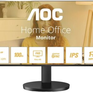 Monitor IPS LED 27 27B3HA2 Full HD (Preto) - AOC