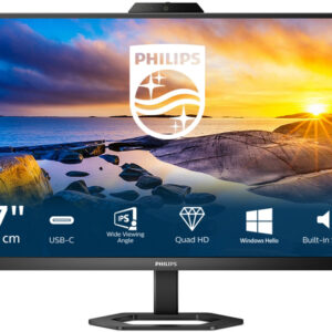 Monitor 5000 Series 27 27E1N5600HE/00 Quad HD LCD (Preto) - PHILIPS