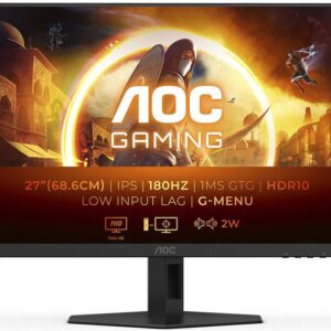 Monitor Gaming G4 IPS LED 27 27G4XE Full HD (Preto) - AOC