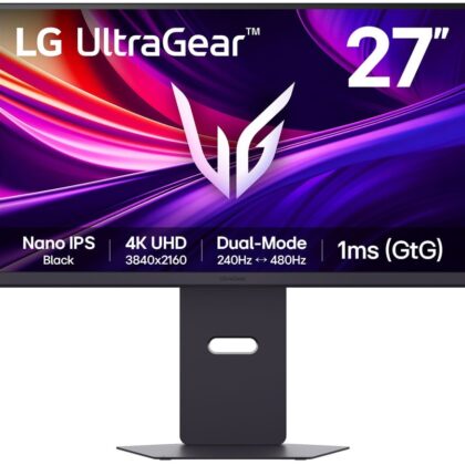 Monitor Gaming UltraGear Nano IPS 27 27G850A 4K Ultra HD (Preto) - LG