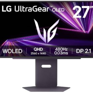Monitor Gaming UltraGear OLED 27 27GX790A-B QHD 480Hz FreeSync Premium Pro (Preto) - LG