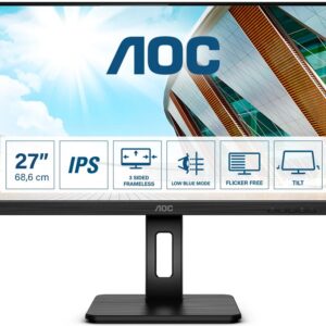 Monitor 27 27P2Q IPS Full HD 75Hz (Preto) - AOC