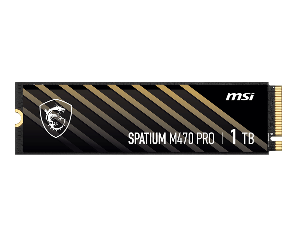 Disco SSD MSI M470 PRO 2Tb PCIe 4.0 NVMe 6000 Mb-s