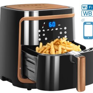 Fritadeira El?ctrica Wi-Fi Bluetooth s/ ?leo 1900W 7L
