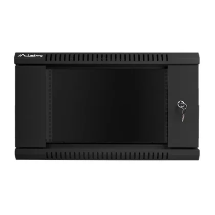 Armário de Parede Lanberg WF01-6406-10B Rack 6U