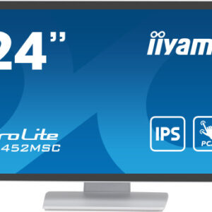 Monitor Touch iiyama ProLite T2452MSC-W1 24" (23.8" visível) Full HD (1080p) IPS - 400 cd/m² HDMI DisplayPort