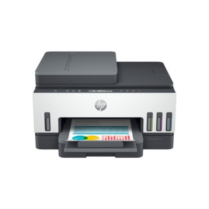 Impressora Multifunções Jacto de Tinta Recarregável HP Smart Tank 7305 WiFi Duplex Branco
