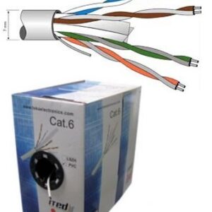 Bobine Cabo UTP CAT6 CCA TK (305 mts) - TEKA