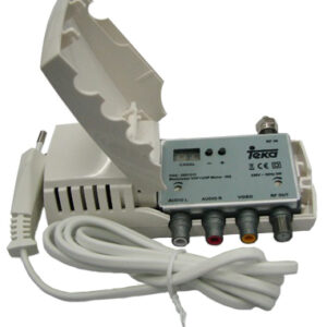 Modulador c/ Display VHF/UHF Stereo HQ - TEKA