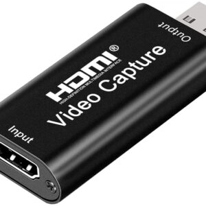Placa de Captura Áudio/Video USB2.0 Macho - HDMI Fêmea 1080p