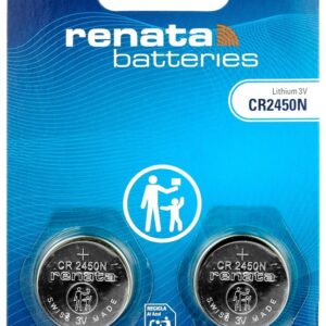 Pack 2x Pilha de Lithium 3V CR2450N (Neg. Mais Peq.) - RENATA