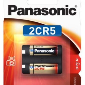 Pilha Lithium 2CR5 6V 1550mAh - PANASONIC