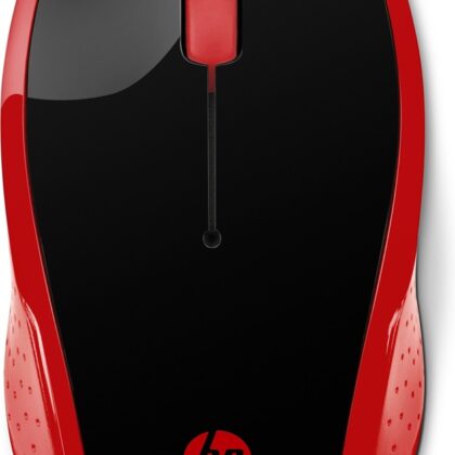 Rato Ótico 200 Wireless 1000DPI (Vermelho) - HP
