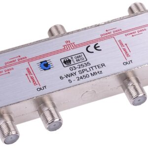 Spliter Repartidor 6 Vias 5-2450MHz