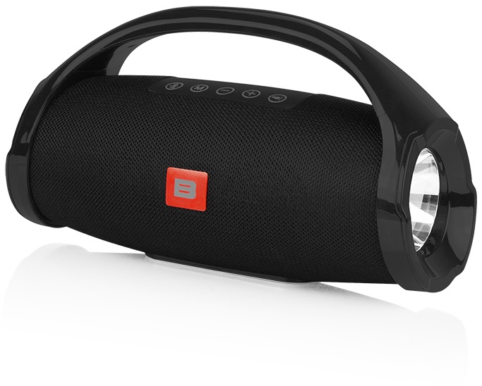 Coluna Bluetooth BT470 2x 5W c/ Lanterna (Preto) - BLOW