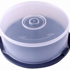 Caixa Plastica Arquivadora p/ 25x CD-DVD?s - ESPERANZA