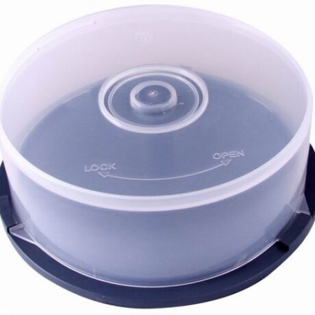 Caixa Plastica Arquivadora p/ 25x CD-DVD´s - ESPERANZA