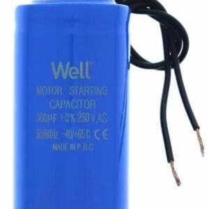 Condensador 250V 300uF c/ Fios