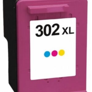 Tinteiro HP Reciclado 302 XL Cores (F6U67AE)