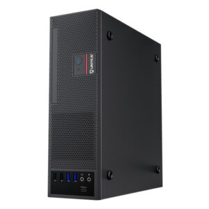 Caixa Slim SFF Unykach UK3006 com Fonte 150W USB-A 2.0/3.0 e USB-C Ventilador 80mm Incluido