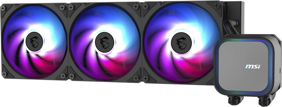 Water Cooler CPU MAG CoreLiquid A13 360mm ARGB All-In-One (Preto) - MSI