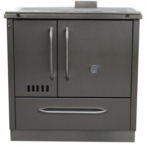 Fogão a Lenha 13,4KW Aquila Inox – ALPIS