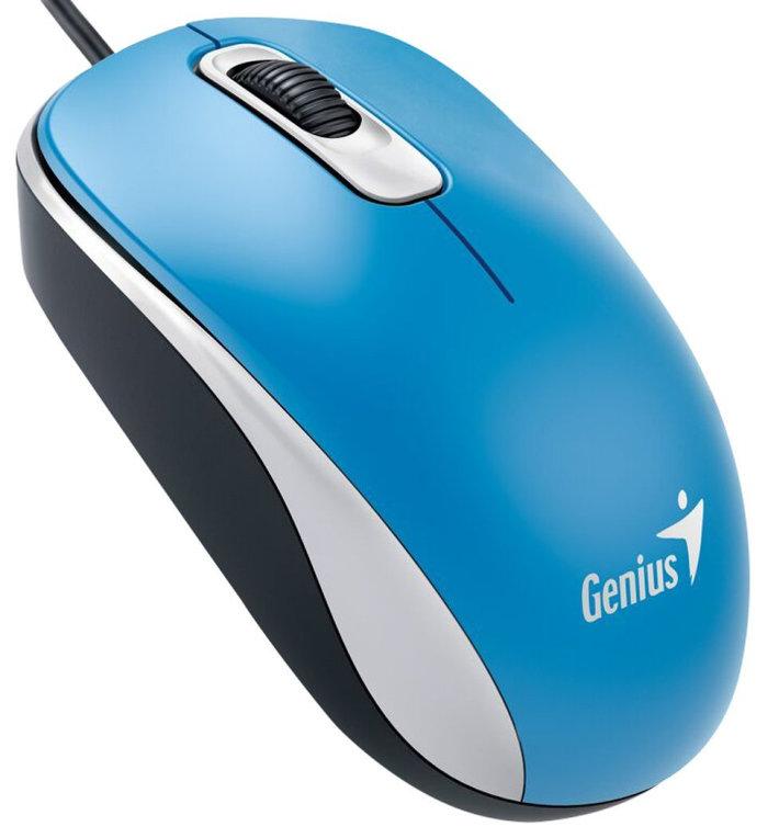 Rato Óptico DX-110 USB 1000DPI (Azul) - GENIUS