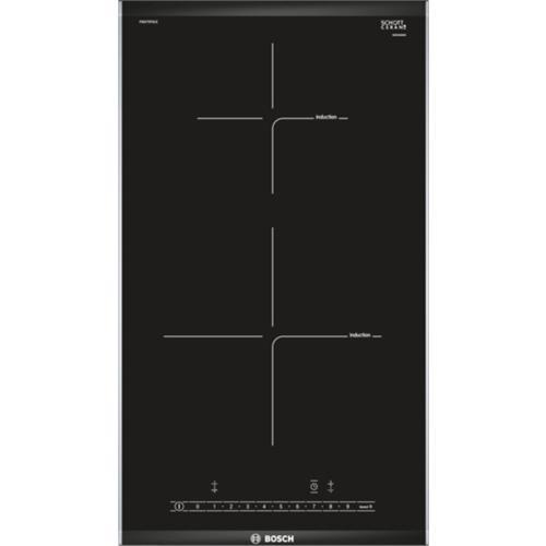Placa de Indução Mesa PIB375FB1E Dominó 2 Zonas (30cm) - BOSCH