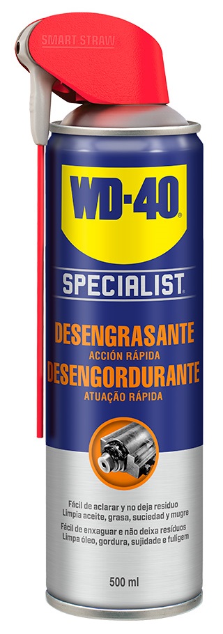 Spray Desengordurante Dupla Acção 500ml (SPECIALIST) - WD-40