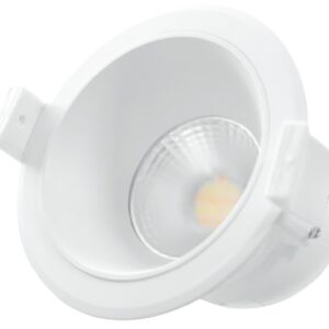 Painel de LED Redondo ?9cm 7W CCT 3000~6000K 650Lm - Branco