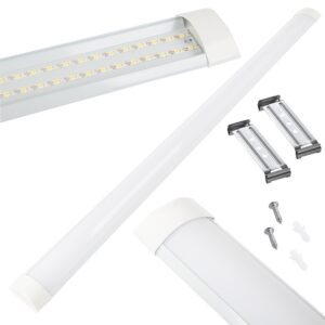 Armadura LED 28W 220V Branco 4000K (1,20 mts)