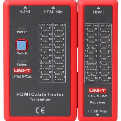 Testador de Cabos HDMI e mini-HDMI - UNI-T