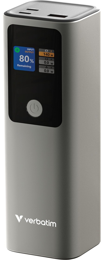 Power Bank Charge ´n´ Go 27000mAh (USB-A / 2x USB-C) - VERBATIM