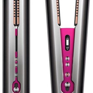 Alisador de Cabelo Corrale (Preto Níquel/Fúcsia) - DYSON