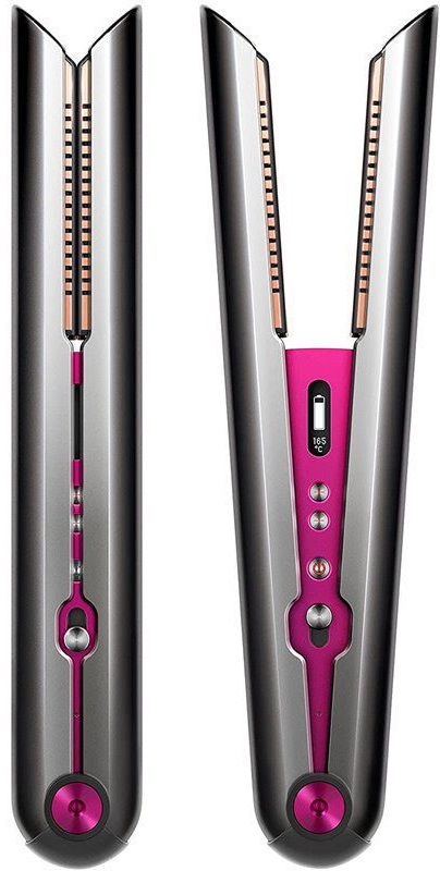 Alisador de Cabelo Corrale (Preto Níquel/Fúcsia) - DYSON