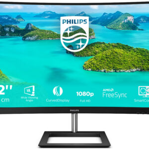 Monitor 31.5 E Line 322E1C/00 LED Full HD LCD (Preto) - PHILIPS