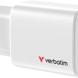 Carregador Universal Essentials 2x USB-C GaN 65W + 1x USB-A QC 3.0 - VERBATIM