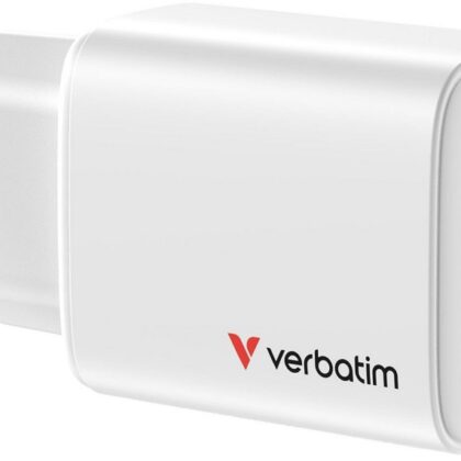 Carregador Universal Essentials 2x USB-C GaN 65W + 1x USB-A QC 3.0 - VERBATIM
