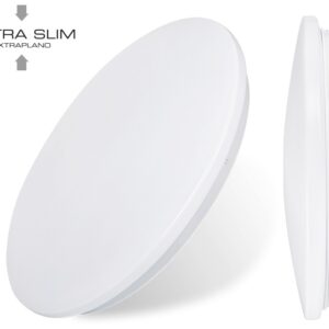 Candeeiro Plafon Redondo em LED EXTRA-SLIM 12W 6000K 1300Lm