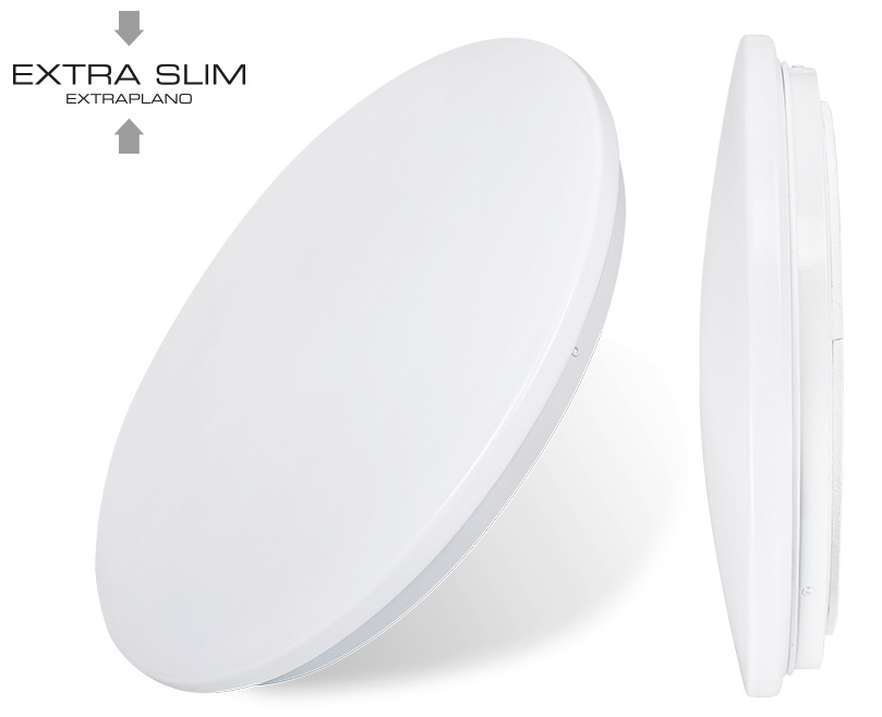 Candeeiro Plafon Redondo em LED EXTRA-SLIM 20W 4000K 1400Lm