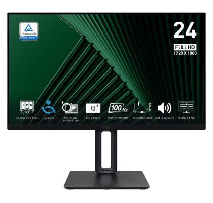 Monitor MSI Pro MP245PG 23.8" 1920 x 1080 Full HD LCD