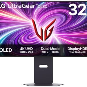 Monitor Gaming UltraGear OLED 32 32GS95UV-B 4K Ultra HD (Preto) - LG