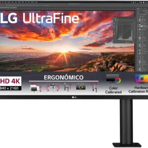 Monitor 32 32UN880K-B 4K Ultra HD 60Hz FreeSync Ergo (Preto) - LG